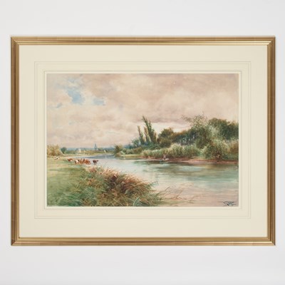 Lot 651 - HENRY CHARLES FOX R.B.A. (1855-1929)