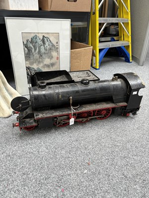 Lot 8 - A SCRATCH-BUILT FREELANCE DESIGN LIVE STEAM MODEL RAILWAY 2-6-2 LOCOMOTIVE AND TENDER