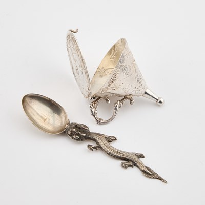 Lot 403 - A GROUP OF SILVER