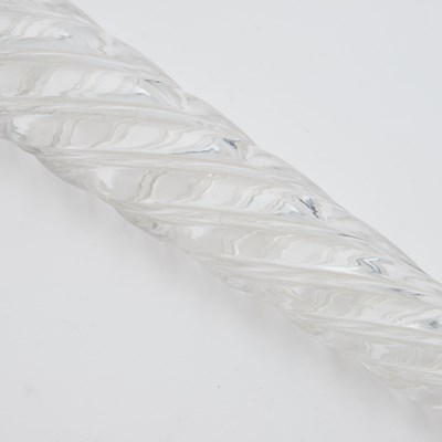 Lot 204 - TIFFANY & CO: A LARGE AMERICAN STERLING SILVER MOUNTED GLASS SCENT BOTTLE