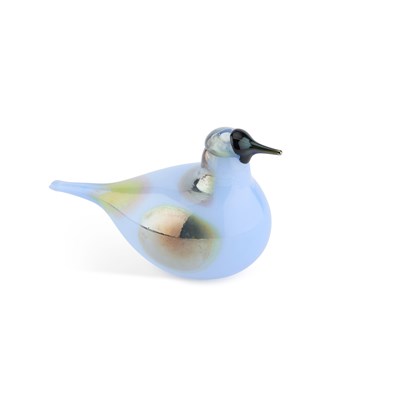 Lot 63 - AN IITTALA GLASS MODEL OF A SKY CURLEW, DESIGNED BY OIVA TOIKKA