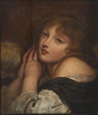 Lot 943 - AFTER JOHN-BAPTISTE GREUZE (FRENCH 1725-1805)