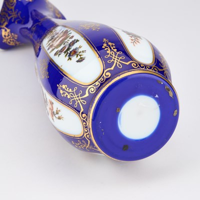 Lot 46 - A BACCARAT OPALINE VASE, 19TH CENTURY