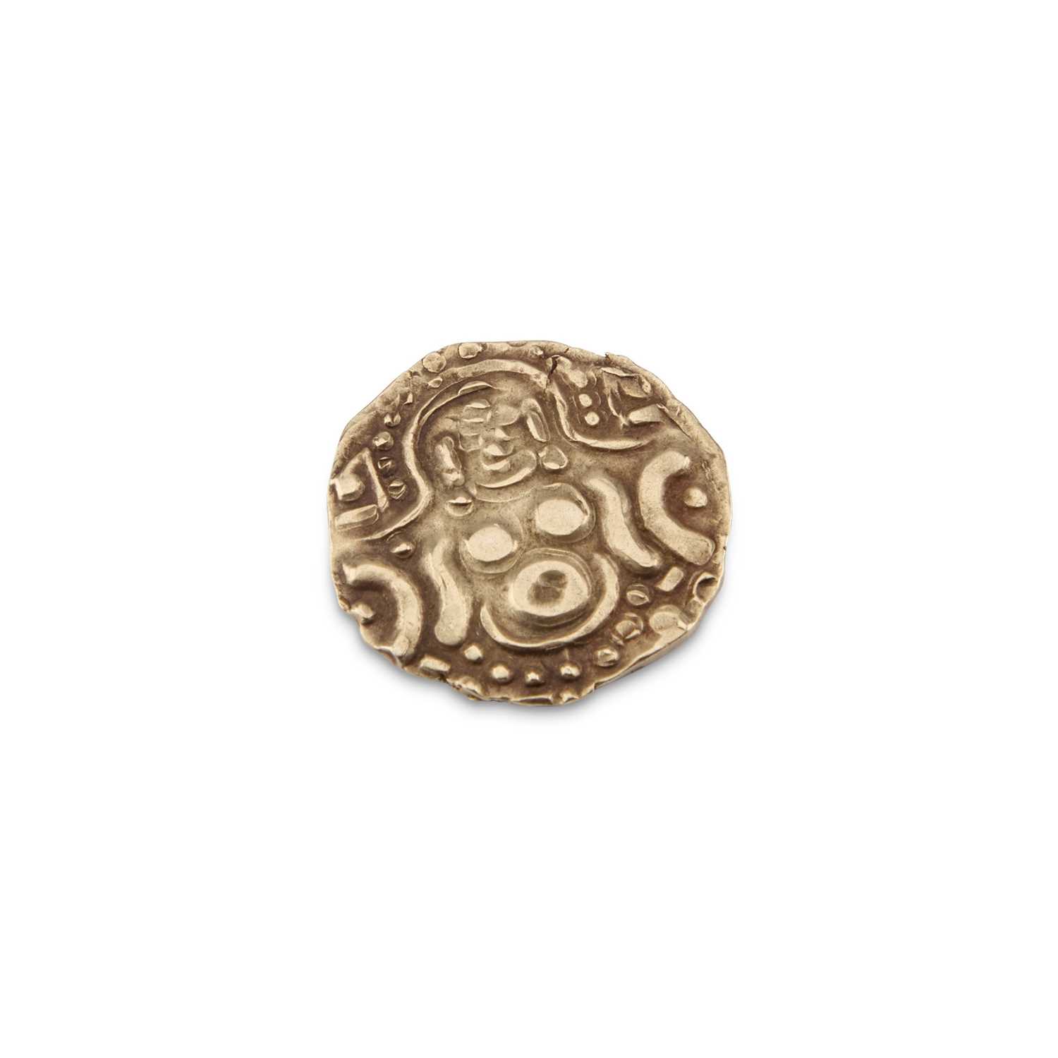 Lot 37 - GOVINDACHANDRA, INDIA, GAHADAVALAS OF KANNAUJ (CIRCA 1114-1154 A.D.), A DEBASED GOLD DINARA