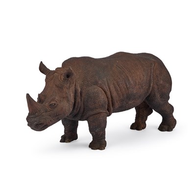 Lot 927 - A CONTEMPORARY BRONZE RESIN SCULPTURE OF A RHINOCEROS