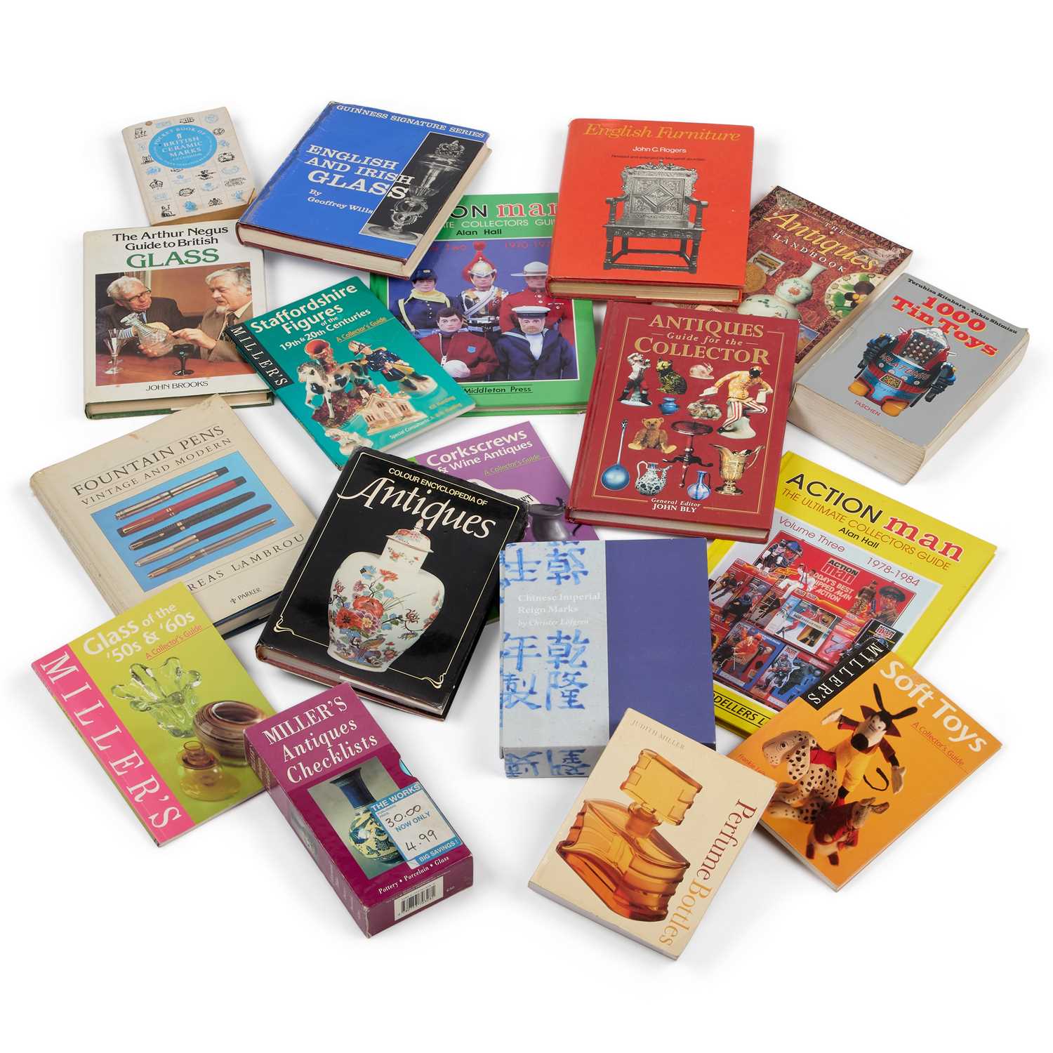 Lot 2 - A COLLECTION OF ART, ANTIQUES AND COLLECTABLES REFERENCE BOOKS