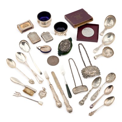 Lot 510 - A COLLECTION OF SILVER