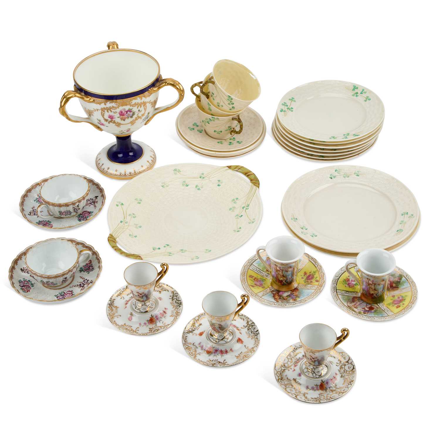Lot 90 - A LARGE GROUP OF CERAMICS