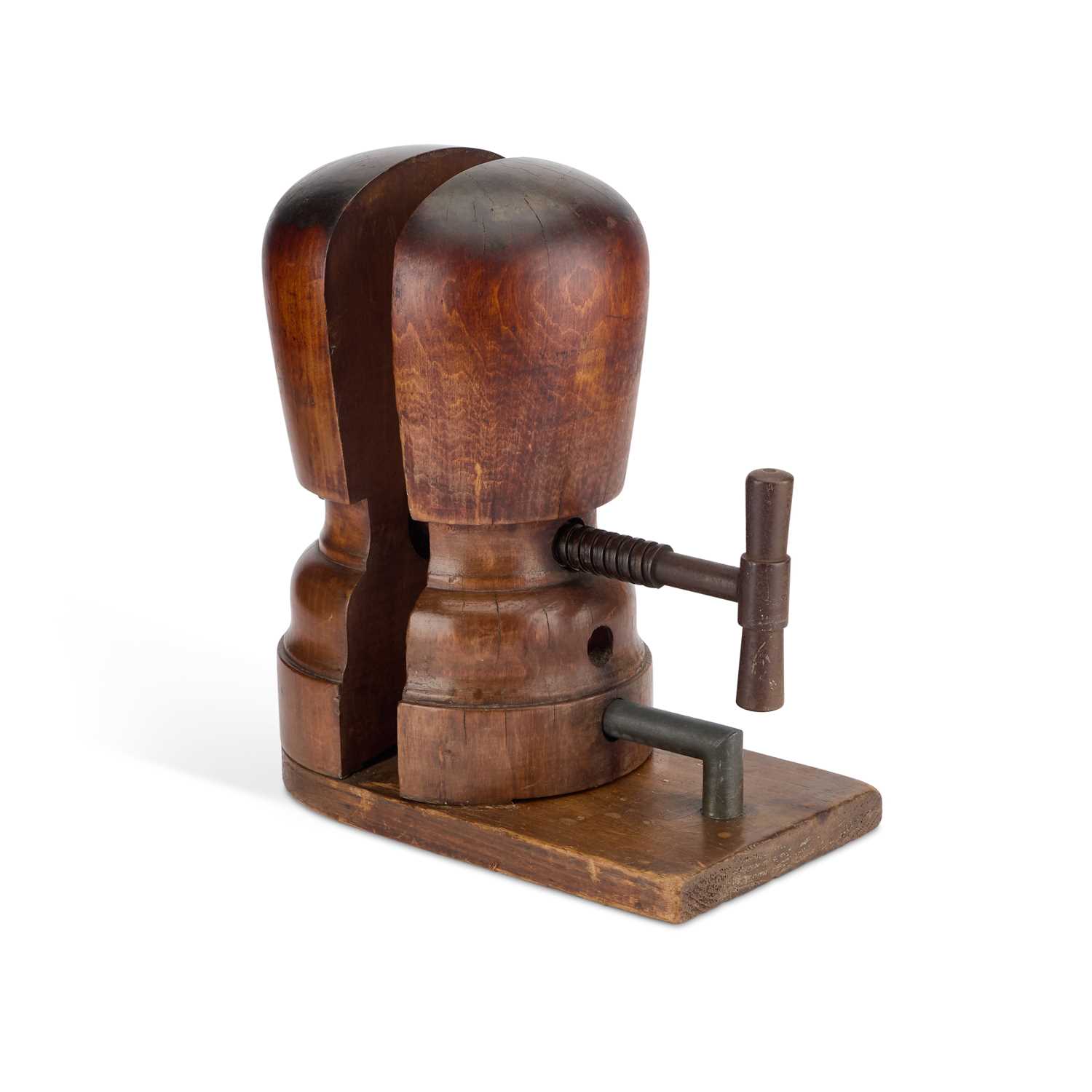 Lot 87 - A 19TH CENTURY MILLINERS ADJUSTABLE HAT STRETCHER