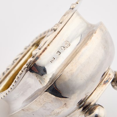 Lot 465 - A GEORGE III SILVER SALT