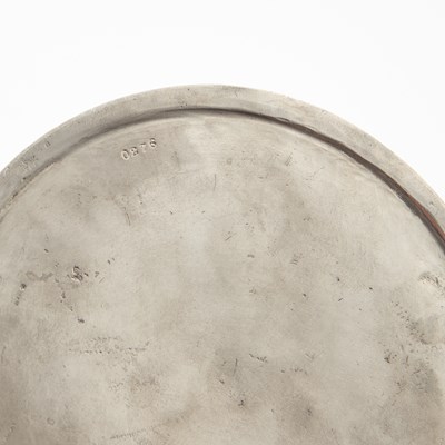 Lot 179 - ARCHIBALD KNOX (1864-1933) FOR LIBERTY & CO, A TUDRIC PEWTER COUPE