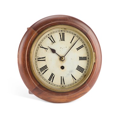 Lot 418 - AN EARLY 20TH CENTURY DIAL CLOCK