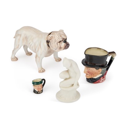 Lot 37 - A ROYAL DOULTON MODEL OF A BULLDOG