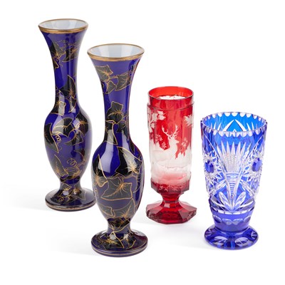 Lot 27 - A GROUP OF CONTINENTAL GLASS