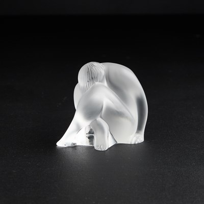 Lot 126 - A LALIQUE FIGURE