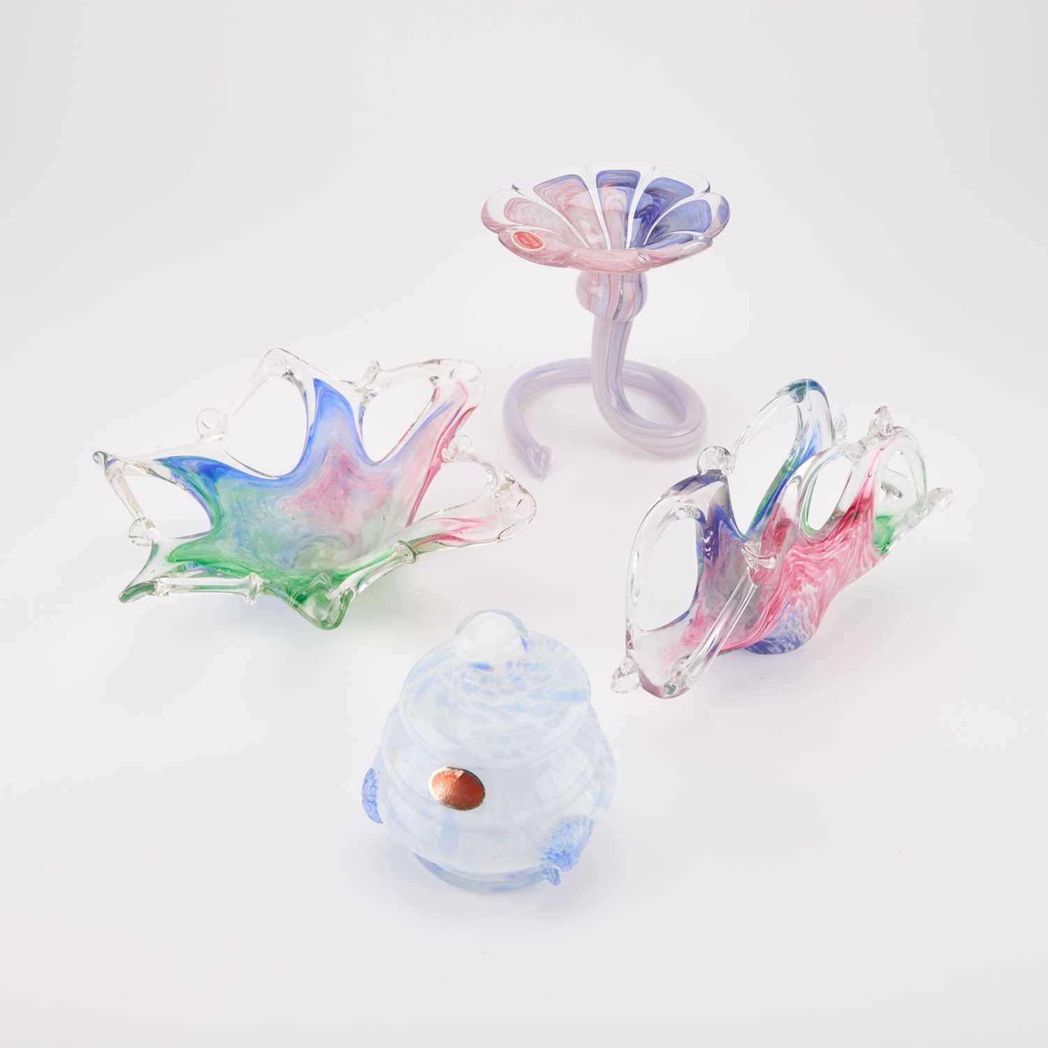 Lot 89 - FOUR PIECES OF MURANO GLASS