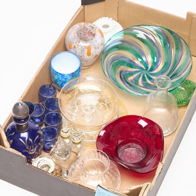 Lot 170 - A COLLECTION OF 19TH CENTURY AND LATER GLASS INCLUDING MURANO