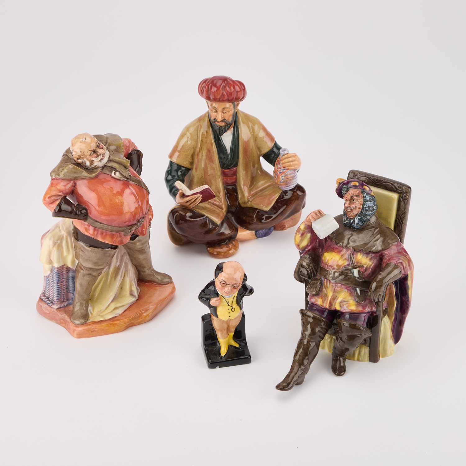 Lot 213 - FOUR ROYAL DOULTON FIGURES