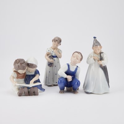 Lot 263 - FOUR ROYAL COPENHAGEN FIGURES