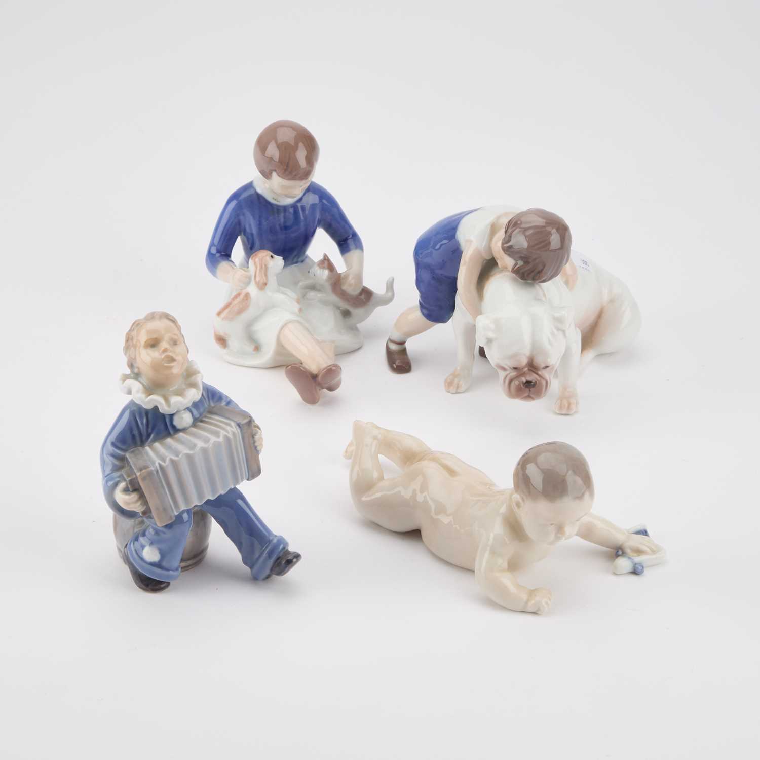 Lot 267 - FOUR ROYAL COPENHAGEN FIGURES