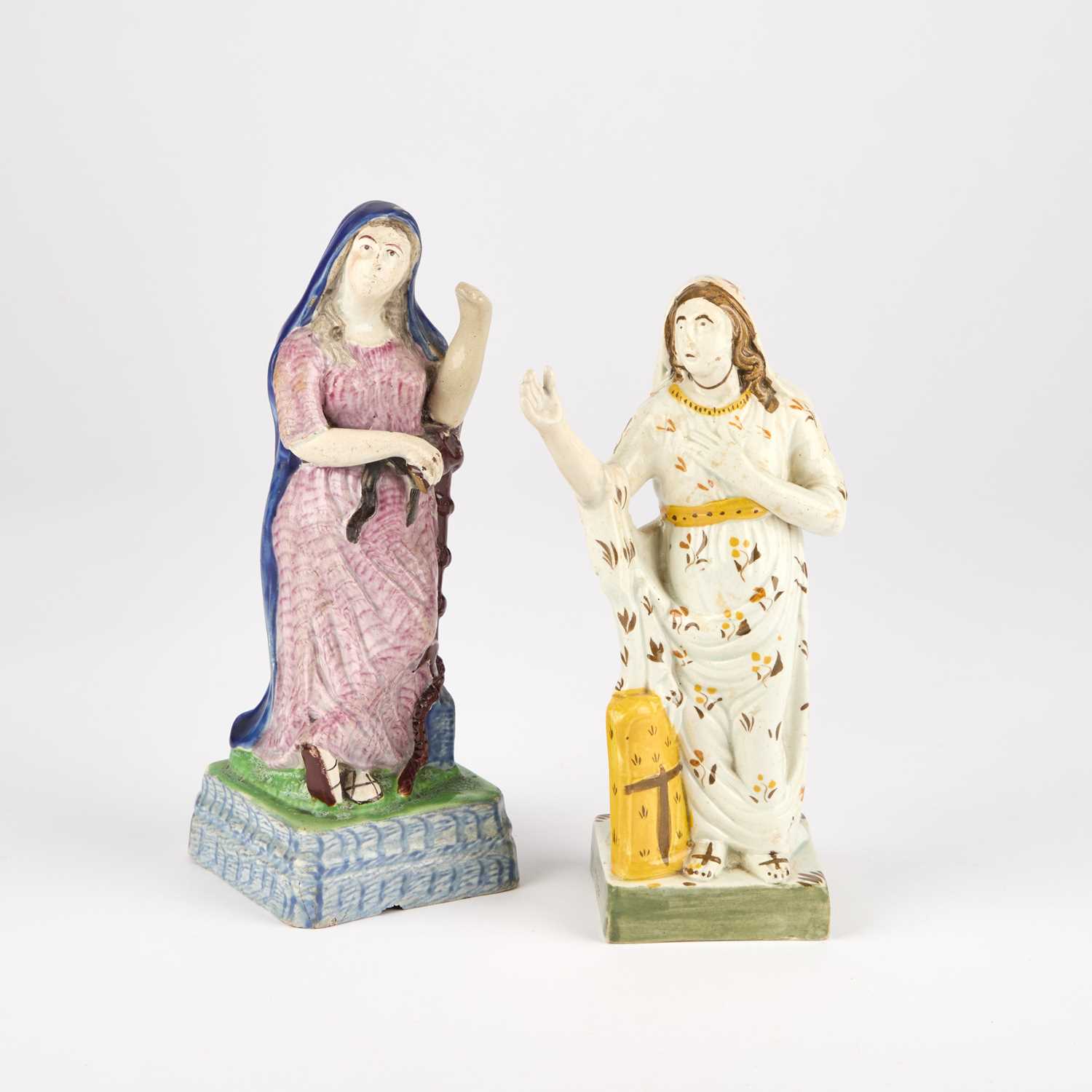 Lot 187 - TWO PRATTWARE FIGURES