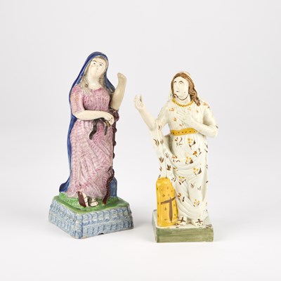 Lot 187 - TWO PRATTWARE FIGURES