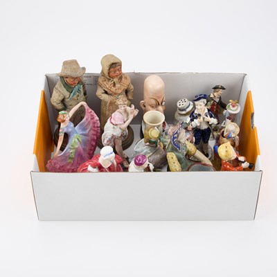 Lot 435 - A COLLECTION OF FIGURES