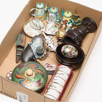 Lot 701 - A COLLECTION OF CHINESE AND EUROPEAN OBJECTS