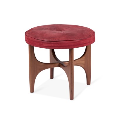 Lot 815 - A 1970S TEAK CIRCULAR STOOL, PROBABLY G-PLAN