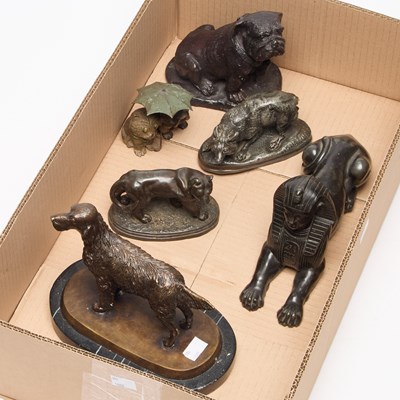 Lot 732 - A COLLECTION OF SCULPTURES