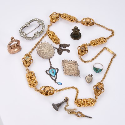 Lot 798 - A COLLECTION OF MIXED JEWELLERY