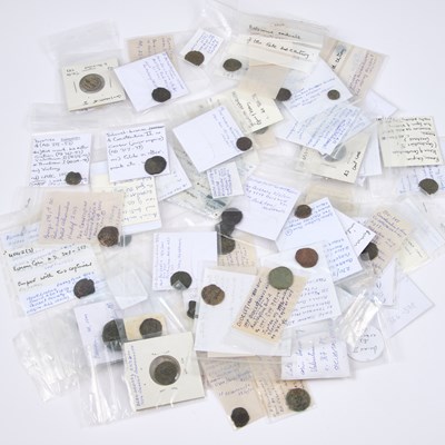 Lot 812 - A LARGE COLLECTION OF ANCIENT ROMAN COINS