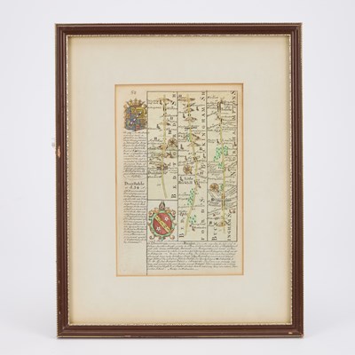 Lot 814 - 17TH CENTURY MAPS TAKEN FROM A BOOK