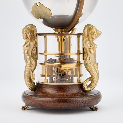 Lot 706 - ST. JAMES HOUSE CO., LONDON, A MERIDIAN GLOBE CLOCK