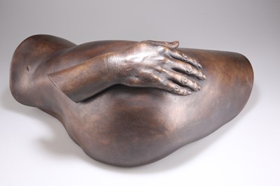 Lot 252 - A CONTEMPORARY BRONZE SCULPTURE