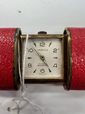 Lot 523 - AN HERMÈS PURSE WATCH