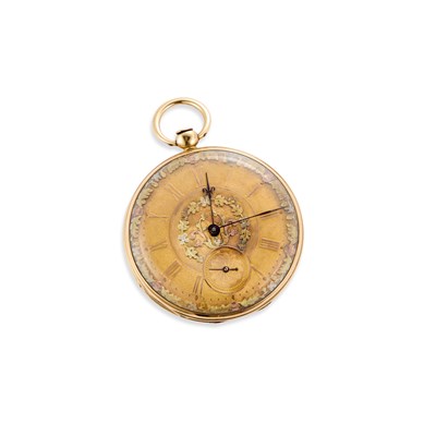 Lot 557 - A RARE EARLY POCKET WATCH BY VACHERON