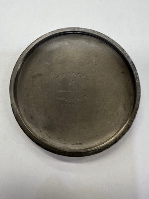 Lot 559 - A STEEL HAMILTON RAILROAD POCKET WATCH