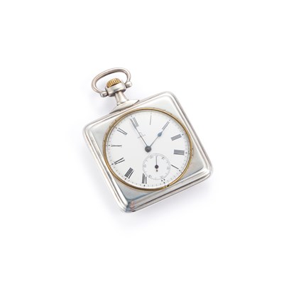 Lot 576 - AM OMEGA DRESS POCKET WATCH