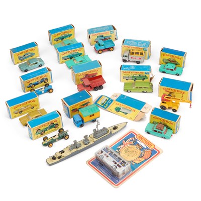 Lot 4 - A QUANTITY OF LESNEY MATCHBOX MODEL VEHICLES