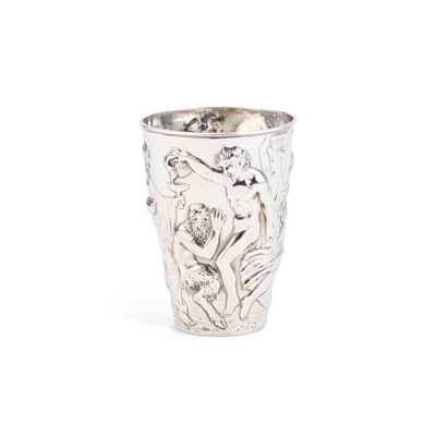 Lot 171 - A GERMAN SILVER BEAKER