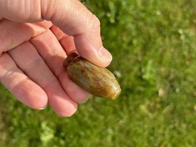 Lot THREE PIECES OF CHINESE JADE