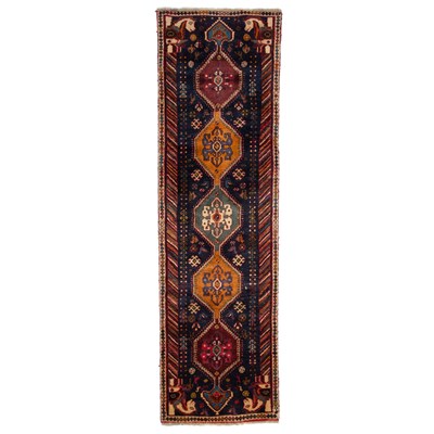 Lot 711 - A PERSIAN QASHQAI RUNNER, CIRCA 1960