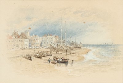 Lot 642 - MYLES BIRKET FOSTER RWS (1825-1899)