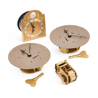 Lot 248 - A GROUP OF 4 ELLIOTT CLOCK MOVEMENTS