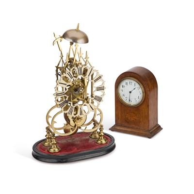 Lot 411 - TWO CLOCKS