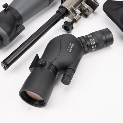 Lot 683 - TWO OPTICRON SPOTTING SCOPES AND ACCESSORIES