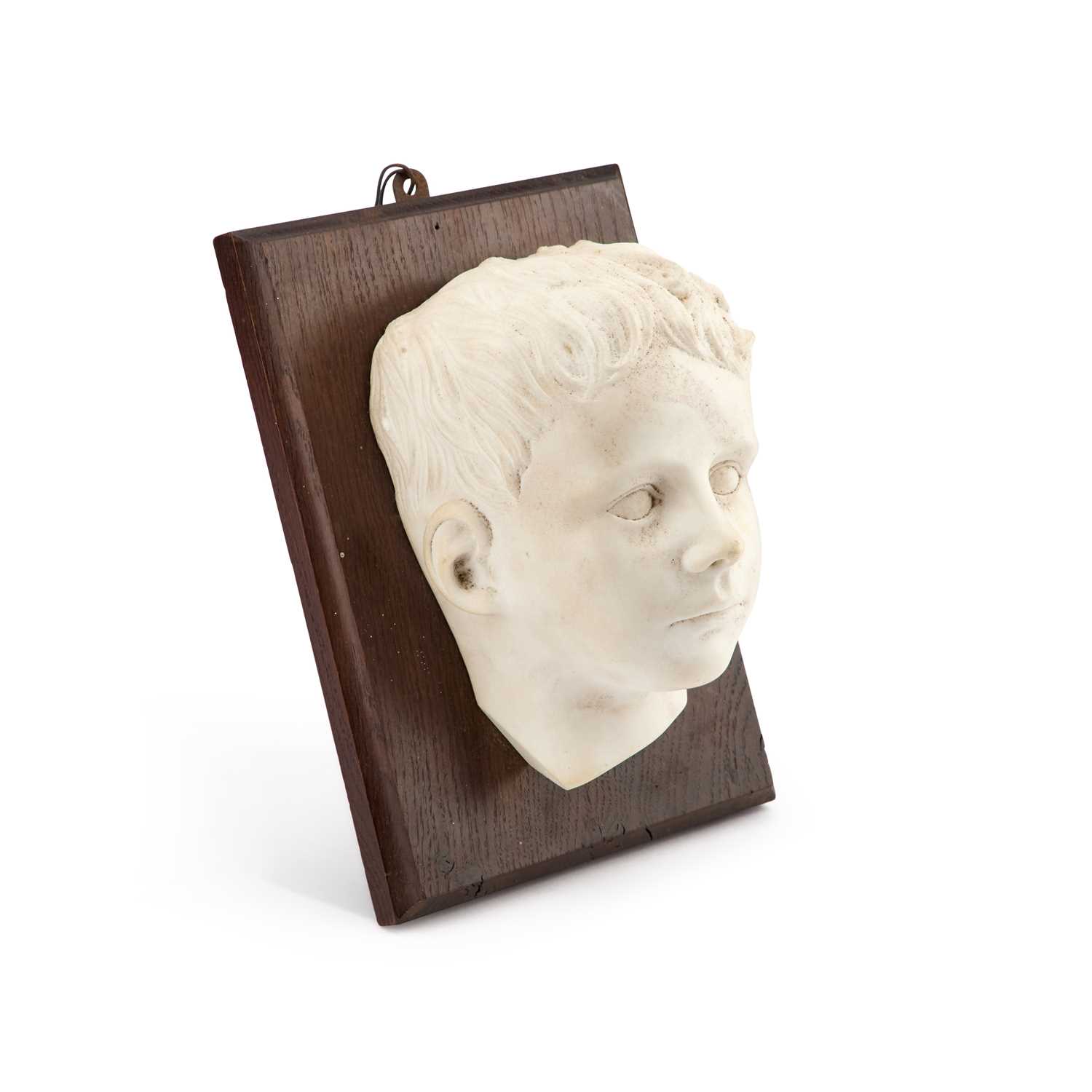 Lot A MARBLE HEAD OF A BOY