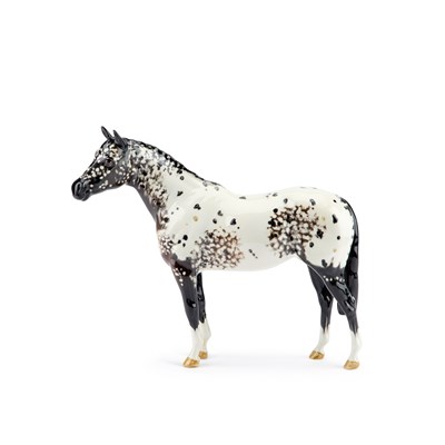 Lot 76 - A BESWICK MODEL OF AN APPALOOSA STALLION