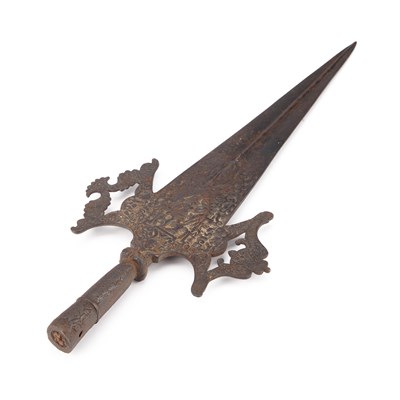 Lot 5 - AN IRON PARTISAN BLADE